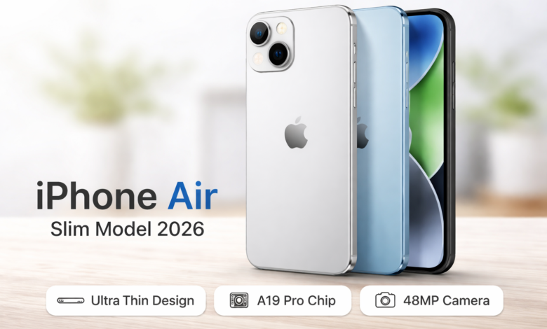 iPhone Air slim model price and specs 2026
