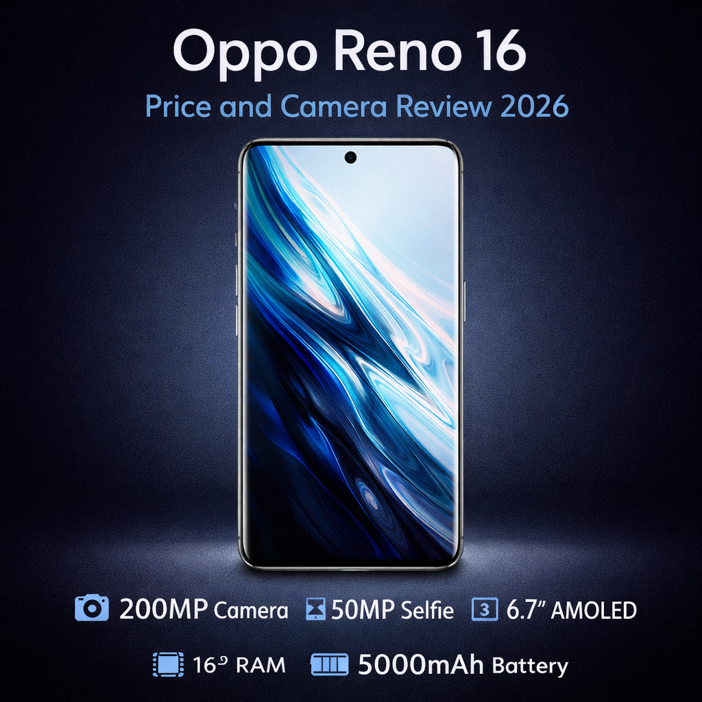 Oppo Reno 16 price and camera review 2026