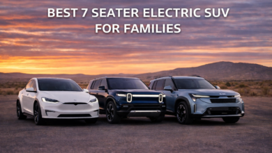 best 7 seater electric SUV for families