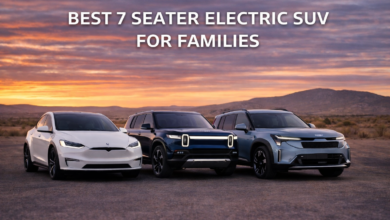 best 7 seater electric SUV for families