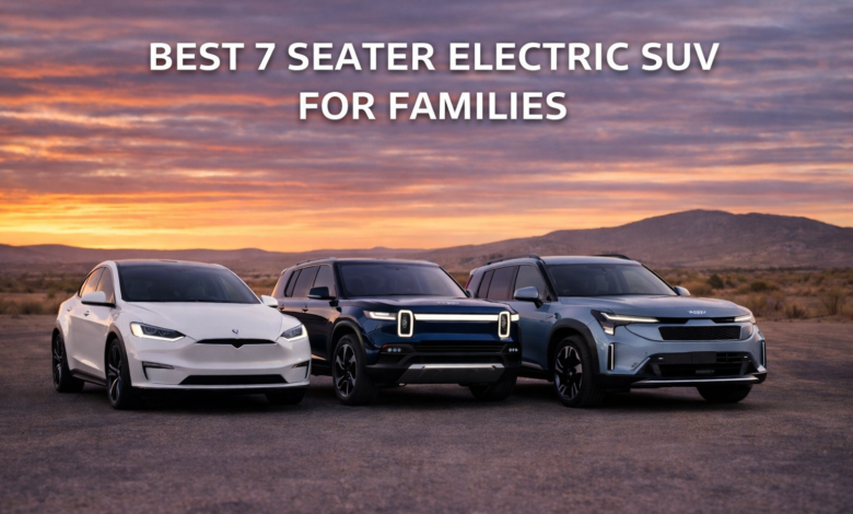 best 7 seater electric SUV for families